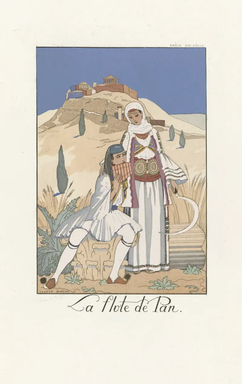 Panova flétna, George Barbier