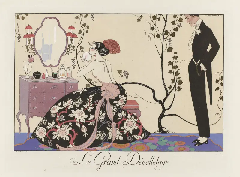 Le Grand Décolletage, George Barbier