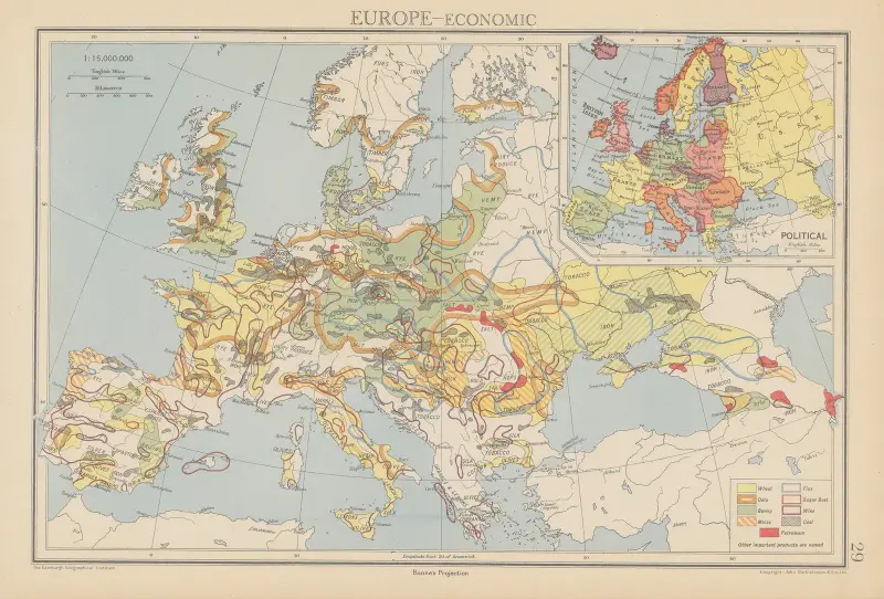Europe, Economic av John George Bartholomew