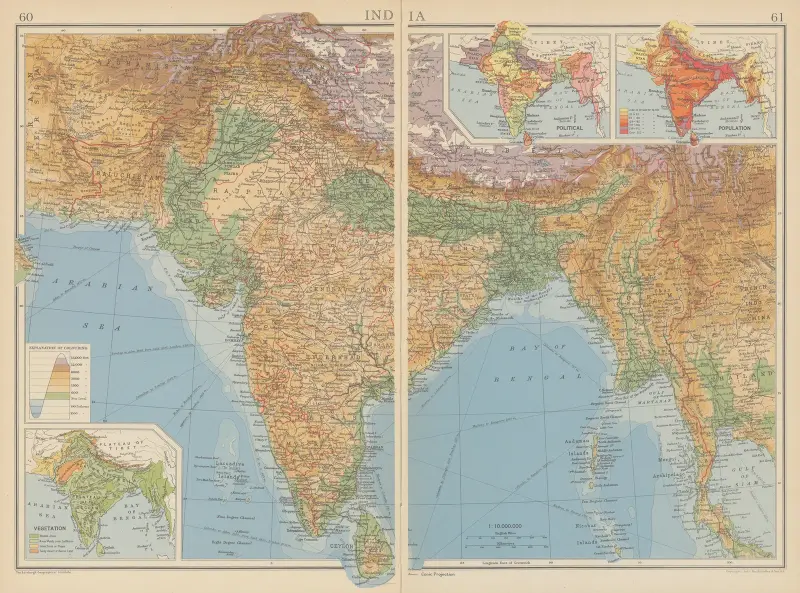India av John George Bartholomew