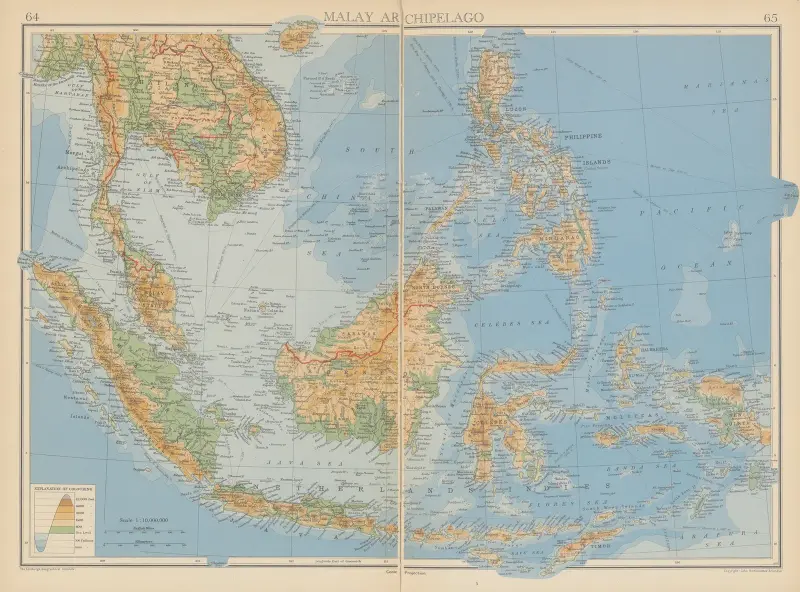 Malay Archipelago av John George Bartholomew