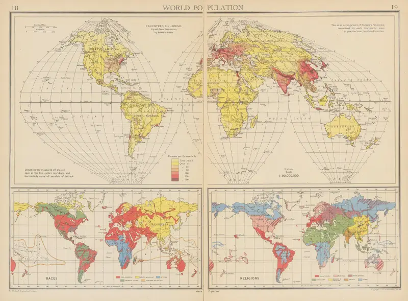 World Population av John George Bartholomew