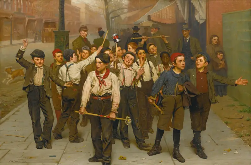 Unsere Bande von John George Brown