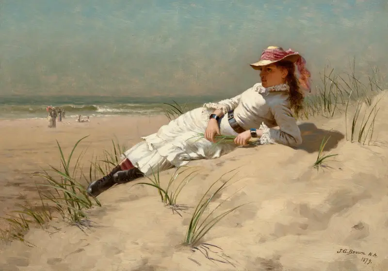 Sonnenschein von John George Brown