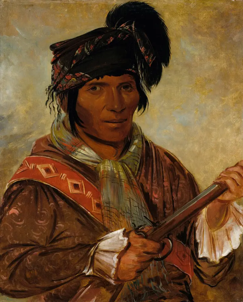 Co-Ee-Há-Jo, wódz, George Catlin