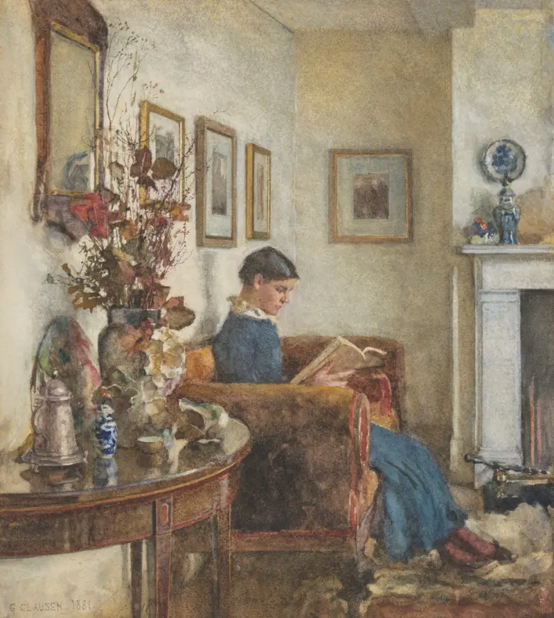 Interieur von Sir George Clausen