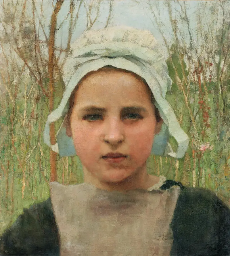 Marie, ein Bauernmädchen aus Quimperlé von Sir George Clausen