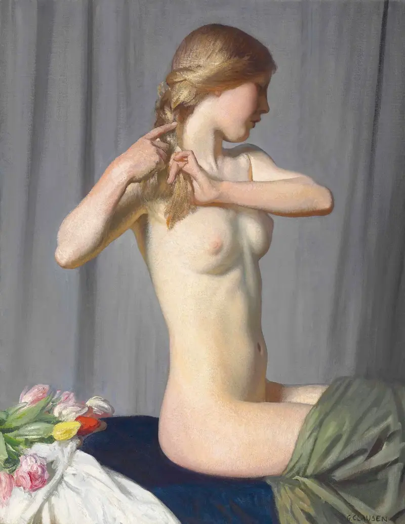 Primavera von Sir George Clausen
