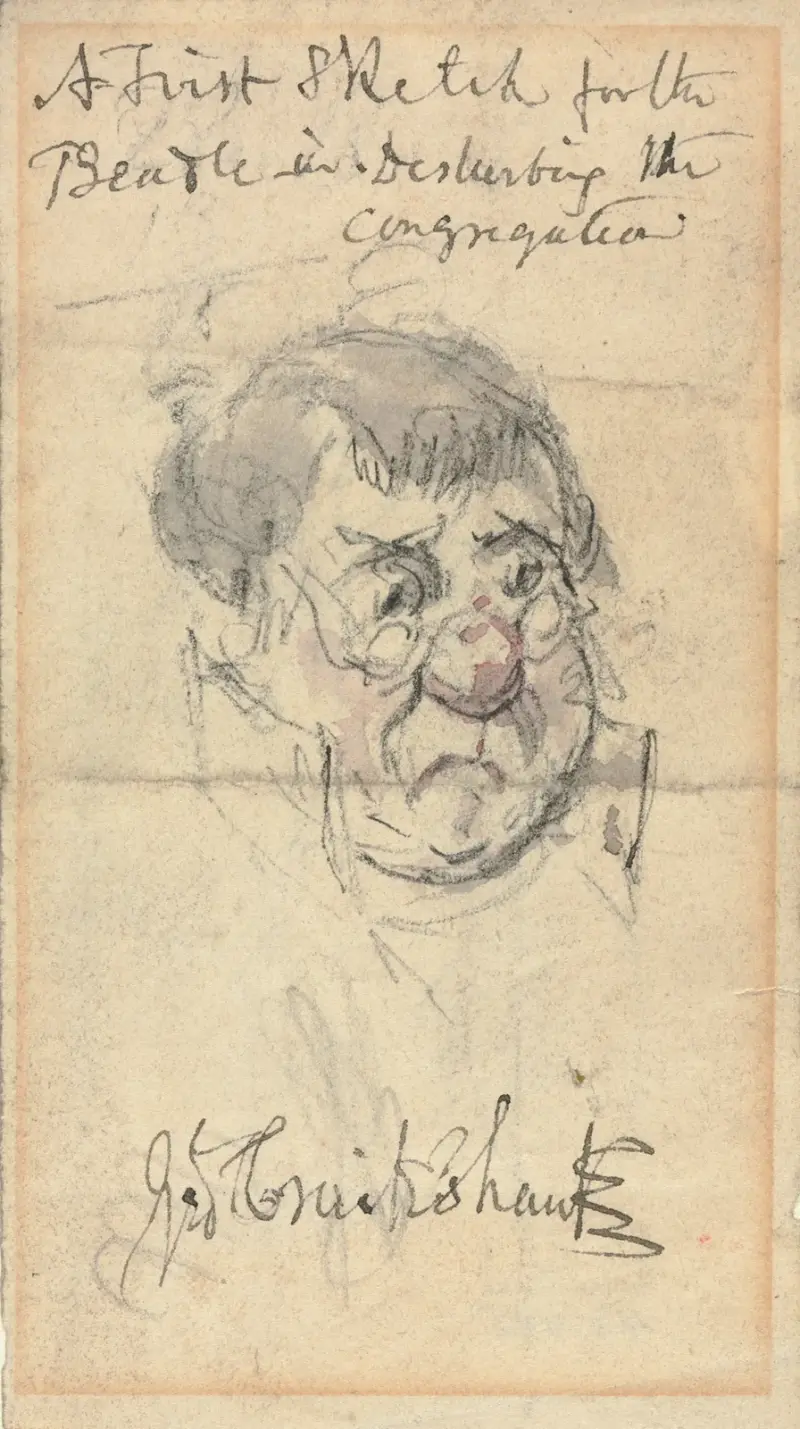 The Beadle av George Cruikshank