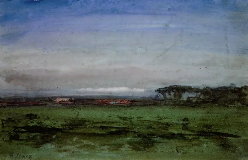 Across the Campagna av George Inness