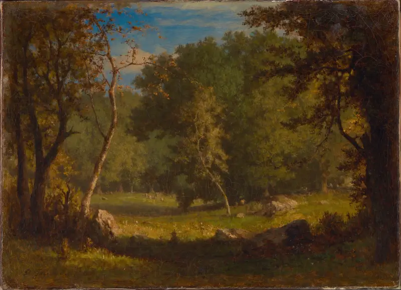 Ziemia elfów, George Inness