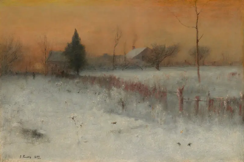 Home at Montclair av George Inness