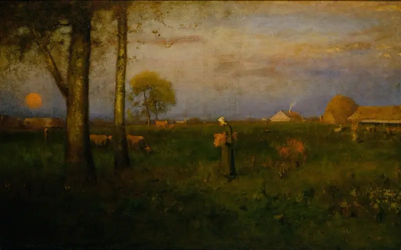 Sundown av George Inness