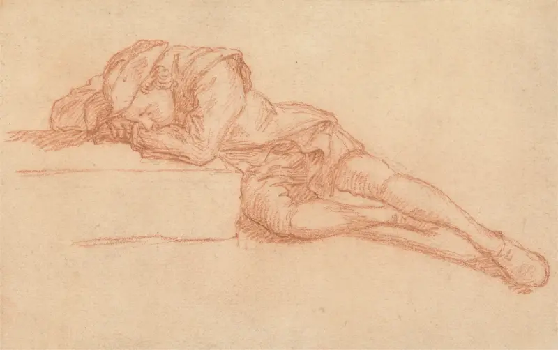 A Young Man Asleep, George Lambert