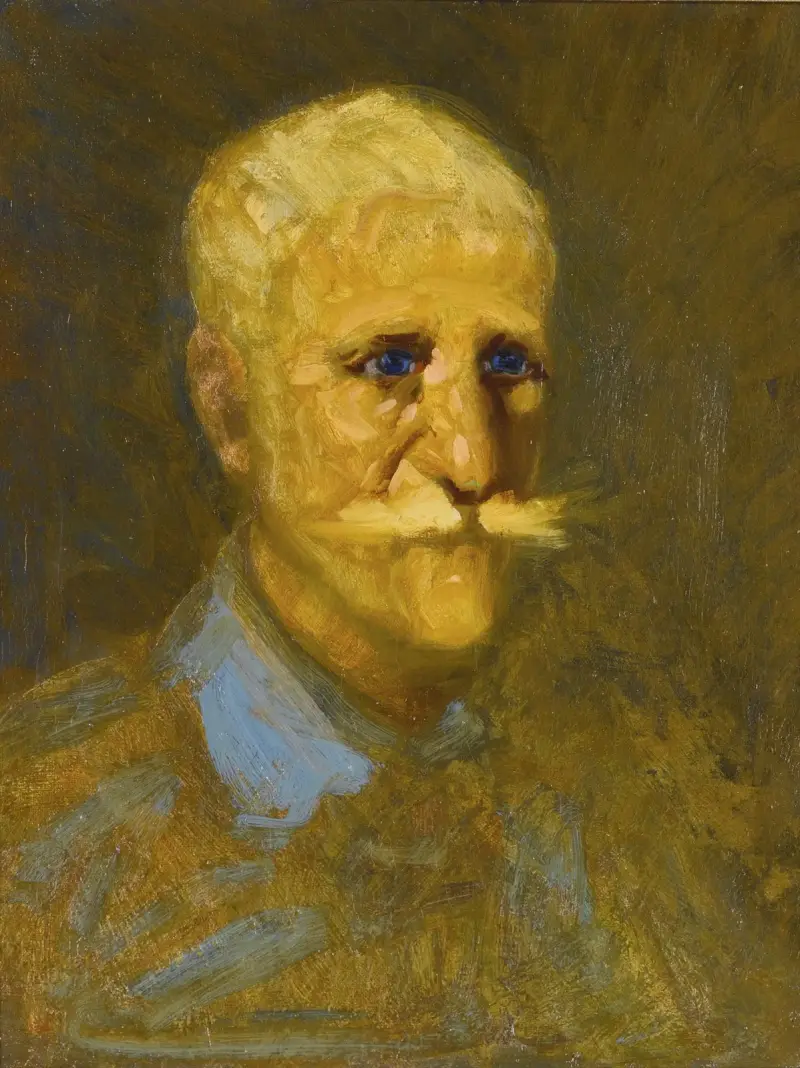 Porträtt av Maurice Prendergast av George Luks