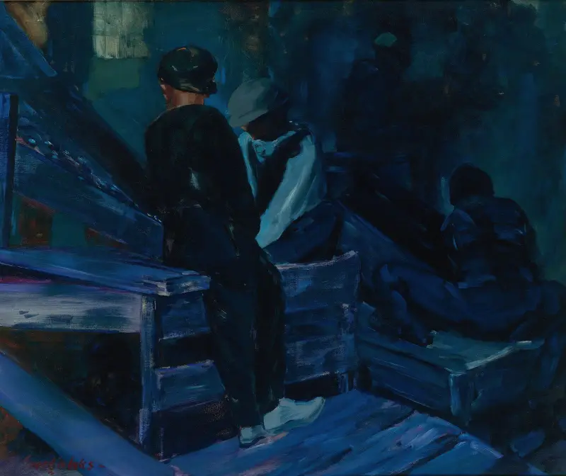 The Breaker Boys av George Luks