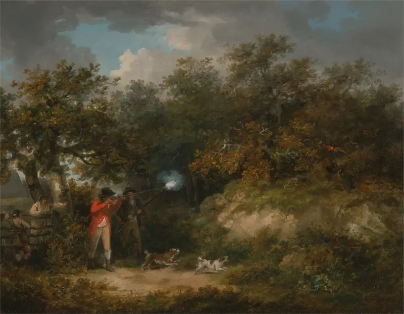 Polowanie na bażanty, George Morland