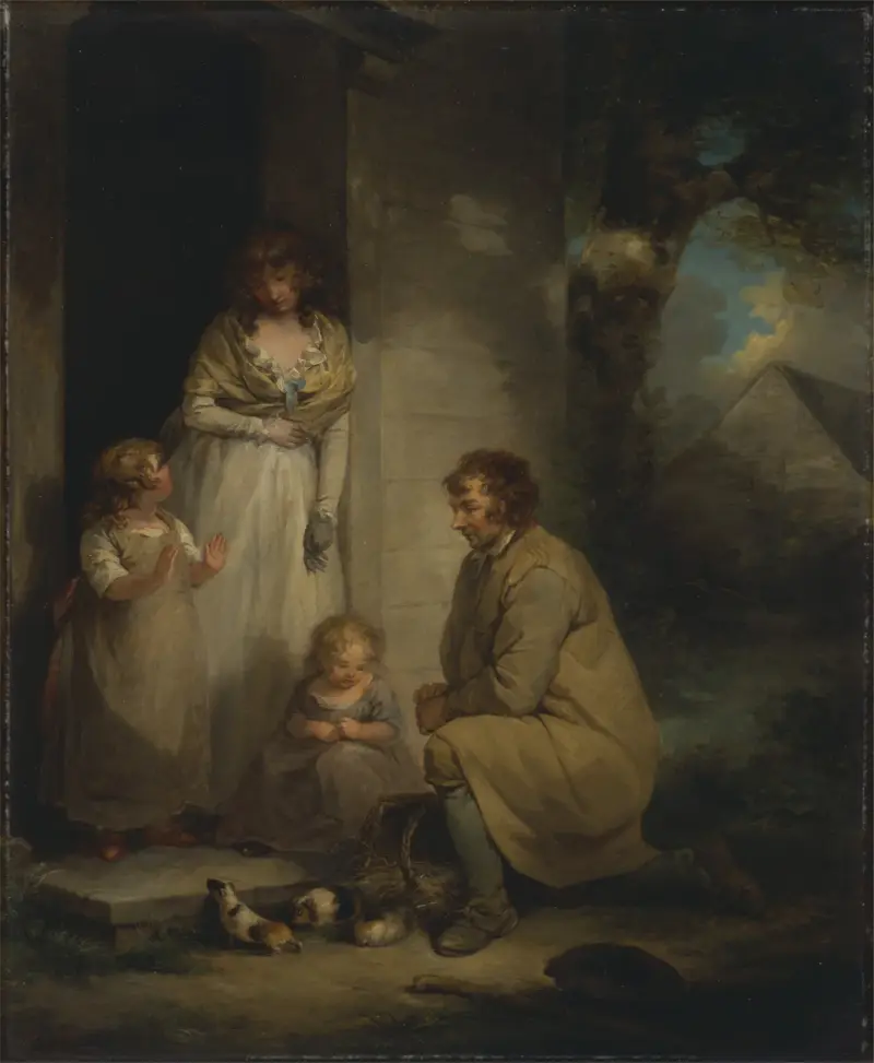 Prodej morčat, George Morland