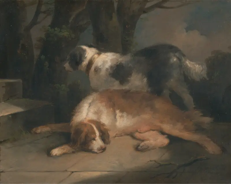 Setters, 1798 av George Morland