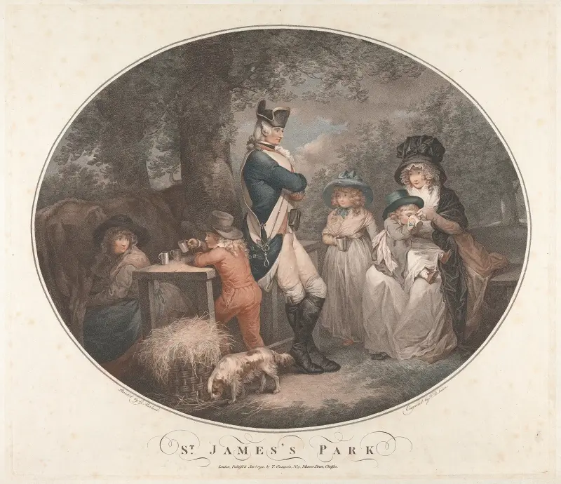 St. James Park av George Morland