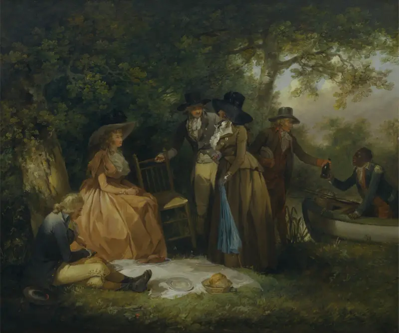 The Anglers’ Repast av George Morland