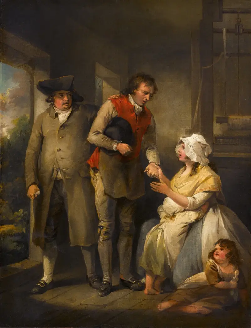 Rättvisans makt av George Morland