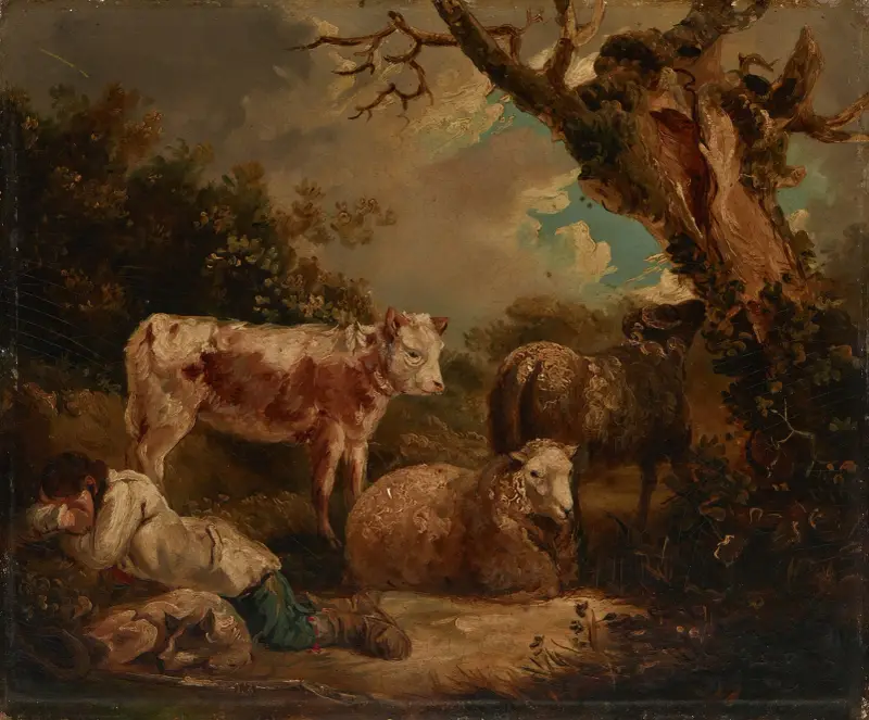 Odpoczynek pasterza, George Morland
