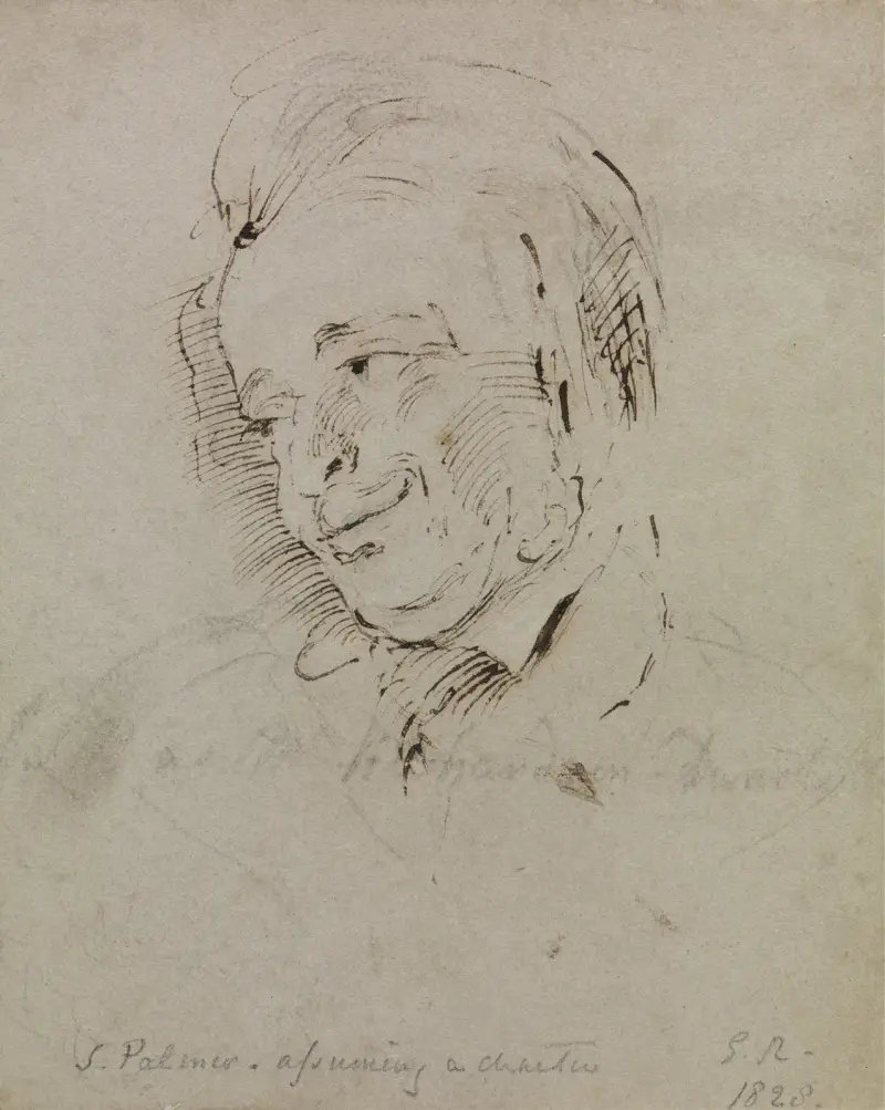 Samuel Palmer, 1828 av George Richmond