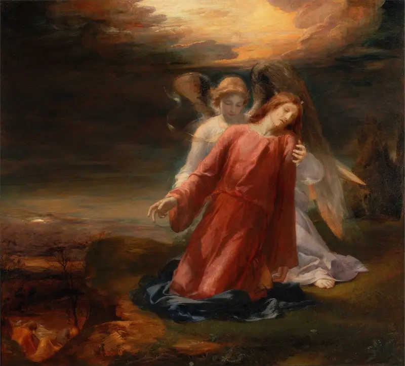Ångesten i Getsemane av George Richmond