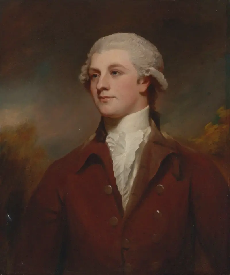 Porträt von Bryan Cooke of Owston von George Romney