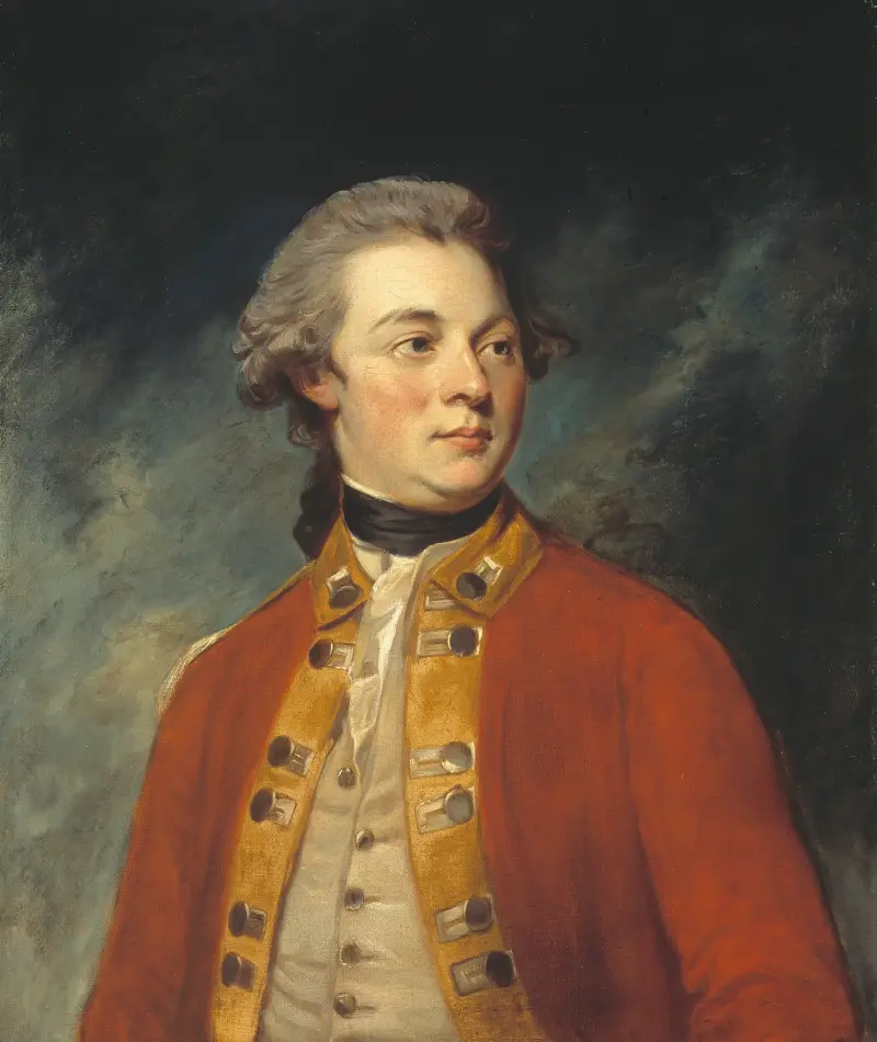 Porträtt av Francis North, 4:e earlen av Guilford (1761–1817) av George Romney