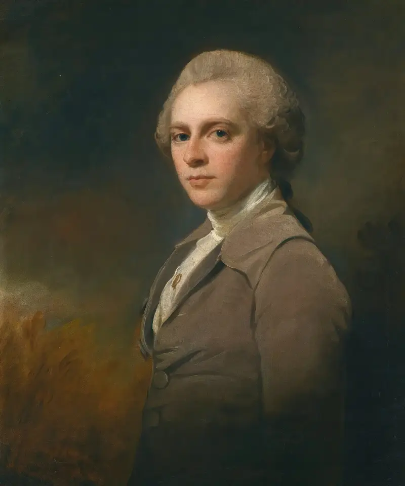 Porträt von George Cowper von George Romney