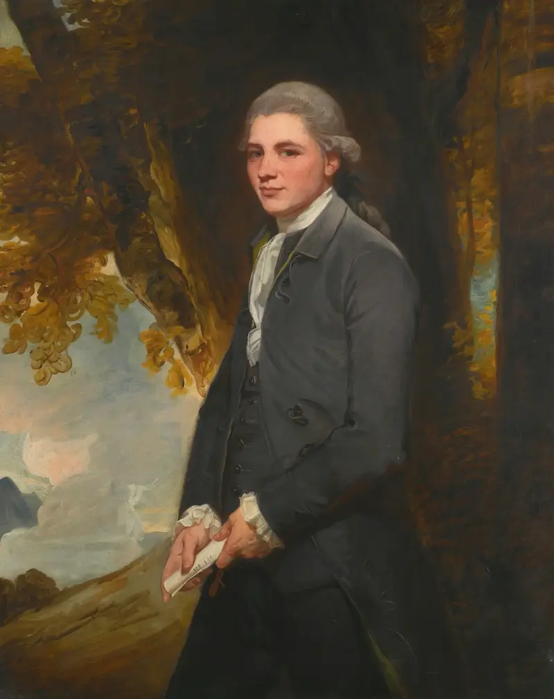 Porträt von John Redhead von George Romney