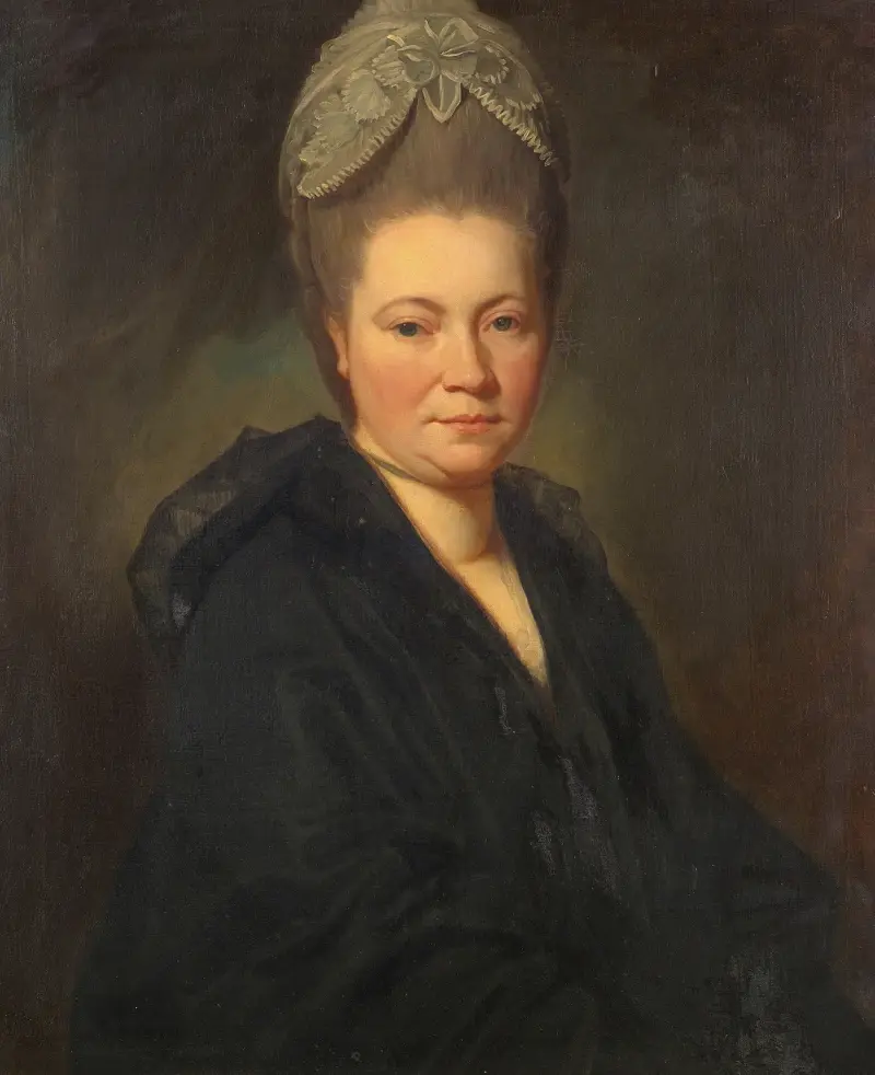Porträt von Mrs. Marie-Jean Gomm von George Romney