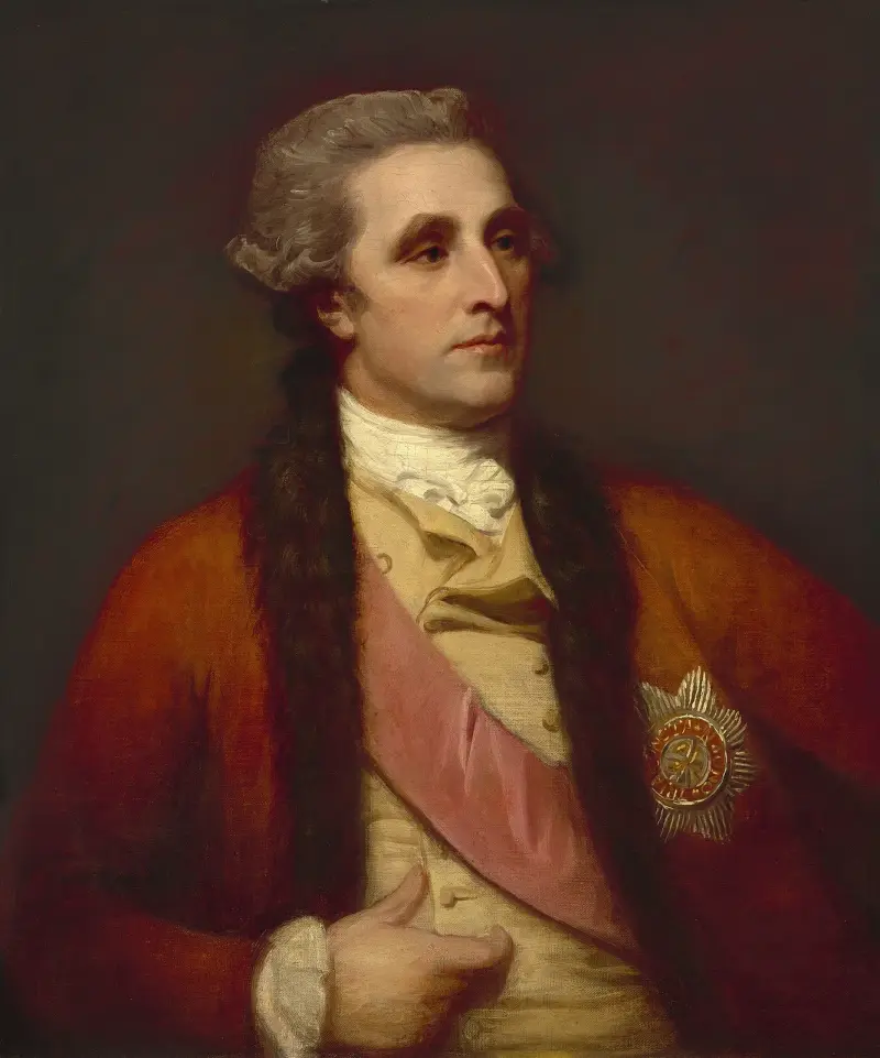 Sir William Hamilton av George Romney