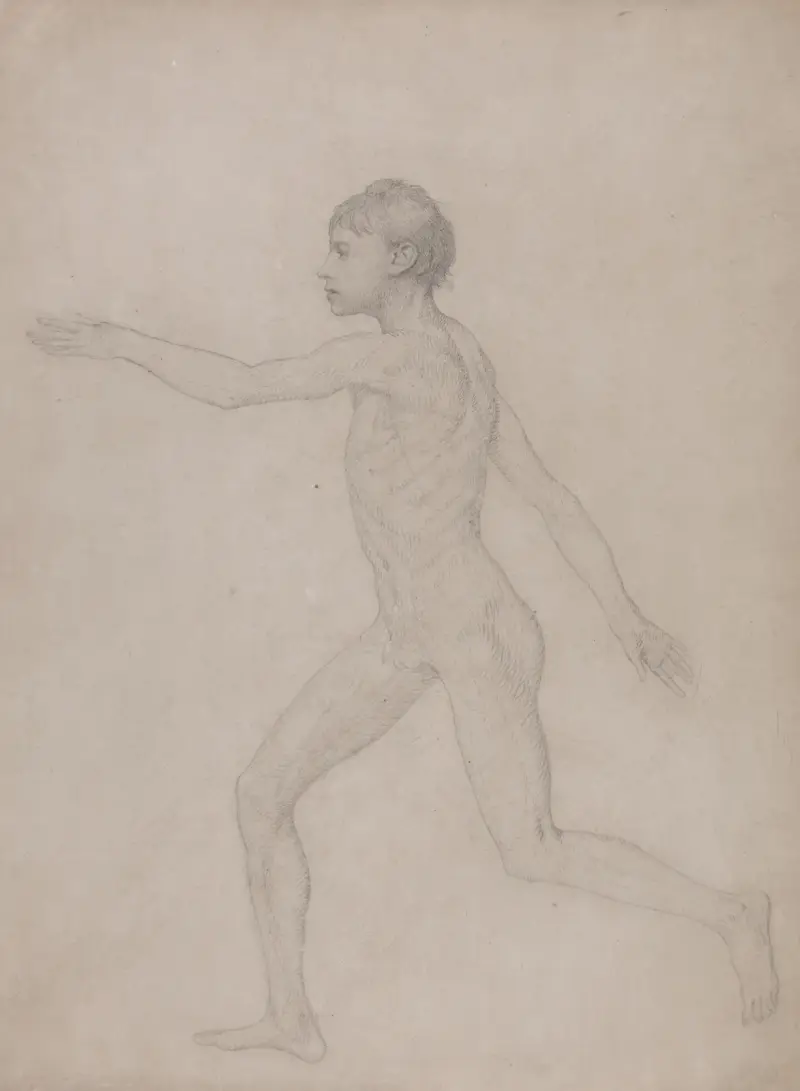 Human Figure, Lateral View (1795 to 1806), 1795 – nr 1 av George Stubbs