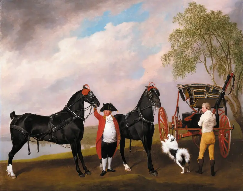 Prinsen av Wales phaeton av George Stubbs