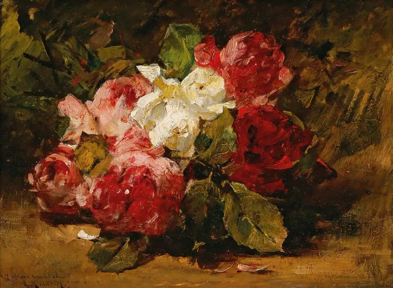 Roses III av Georges Jeannin