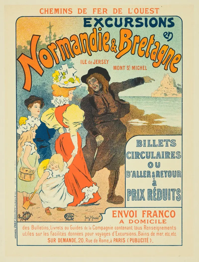 Utflykt i Normandie och Bretagne av Georges Meunier