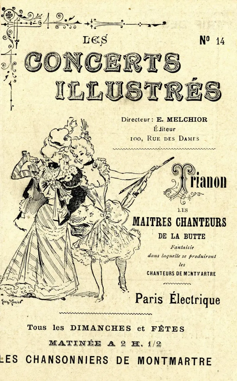 Illustrerade konserter nr 14 av Georges Meunier