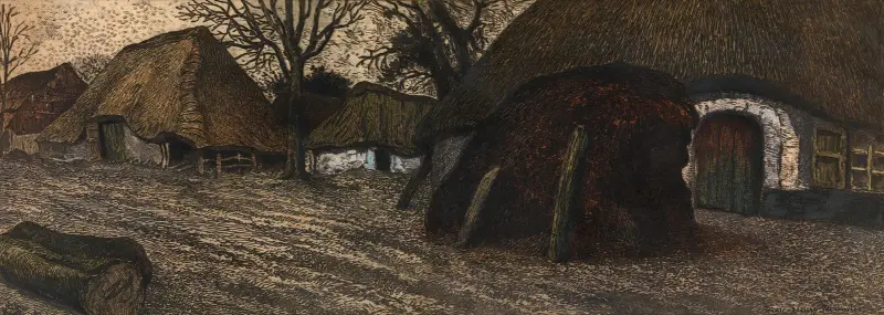 Gammal by i Kempen av Georges Meunier