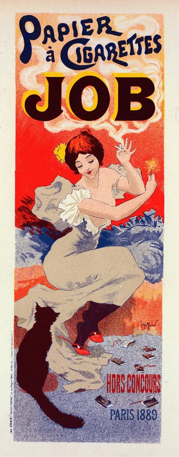 Zigarettenpapier Job von Georges Meunier