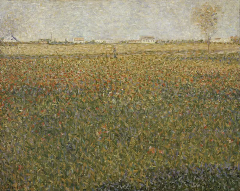 La Luzerne, Saint-Denis von Georges Seurat