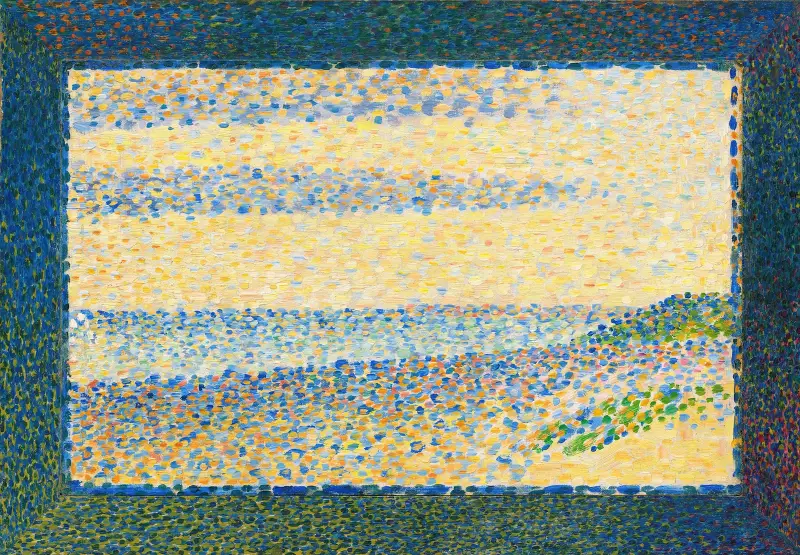 Seascape (Gravelines) av Georges Seurat