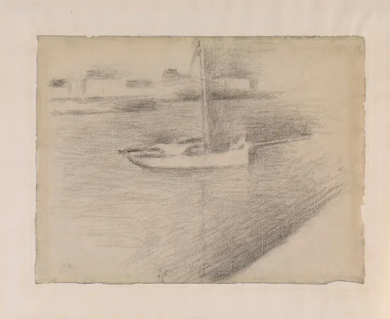 The Clipper av Georges Seurat