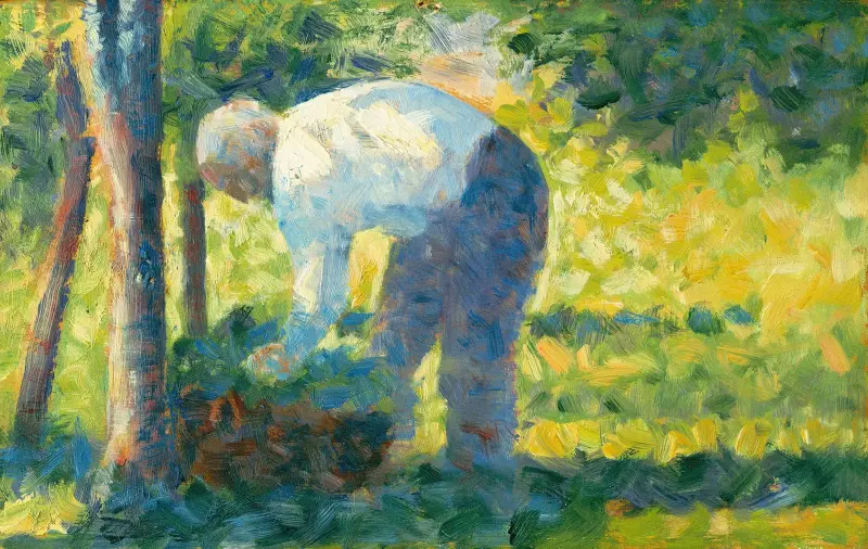 The Gardener av Georges Seurat