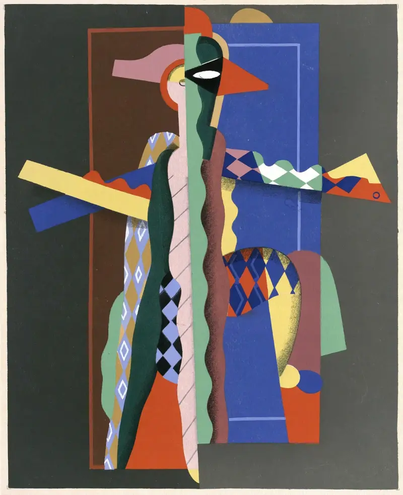 Collection decors et couleurs Pl.13 av Georges Valmier