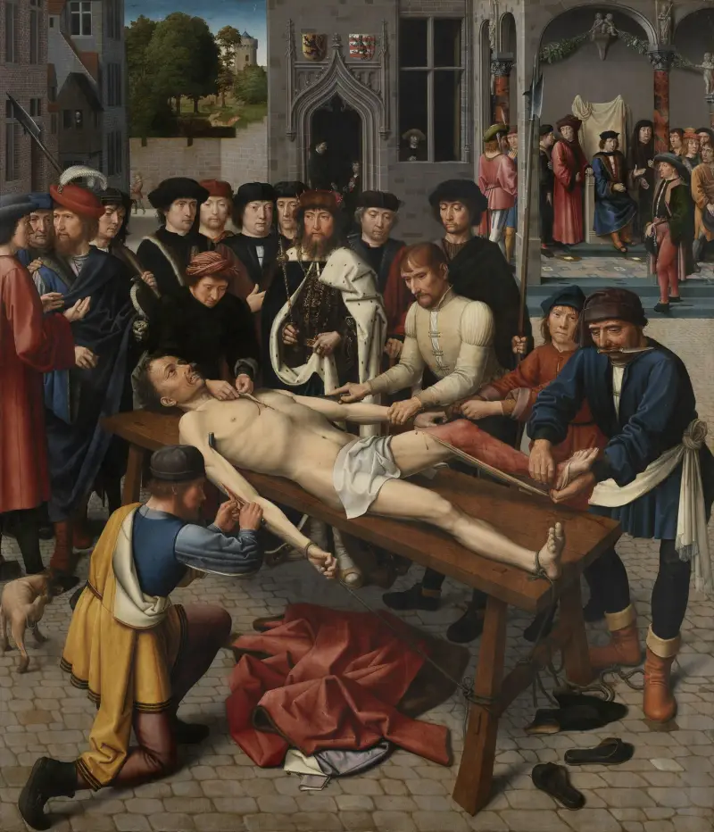 Das Urteil des Kambyses von Gerard David