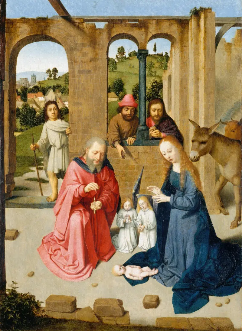The Nativity – nr 1 av Gerard David