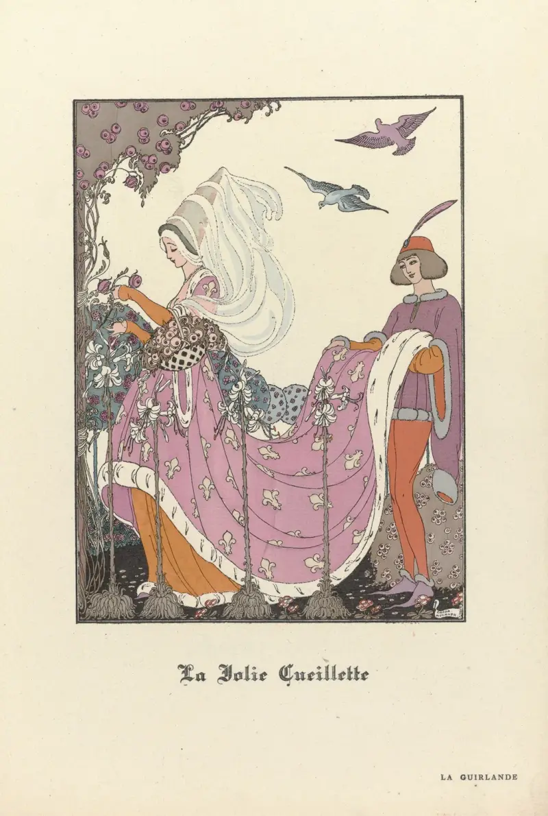 La Guirlande – La jolie Cueillette av Gerda Wegener